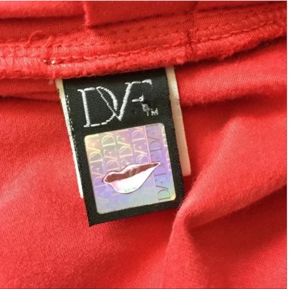 DVF DIANE von FURSTENBERG Parker Jersey Dress in Poppy Red - Picture 7 of 7